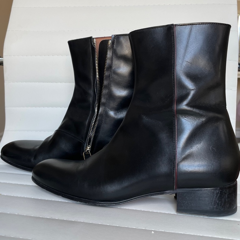 Paul Smith Black Leather Boots